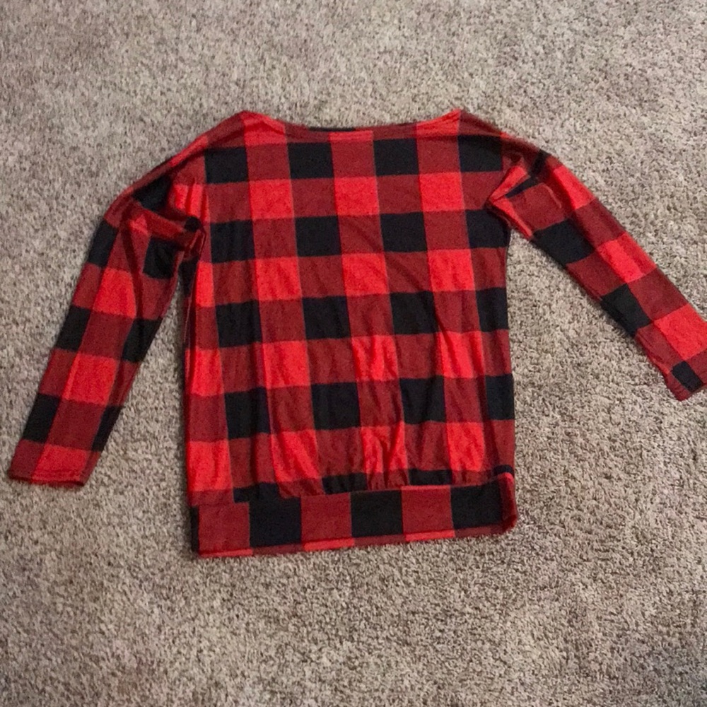 plaid womens shirt